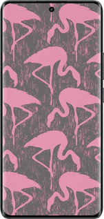 Силіконовий чехол Vintage-Flamingos для Realme 14 PRO + - 4171u-3968 изображение 