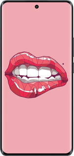 Силиконовый чехол Sexy lips для Realme 14 PRO + - 4174u-3968 изображение 