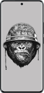 Силіконовий чехол military monkey для Realme 14 PRO + - 4177u-3968 изображение 