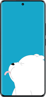 Силиконовый чехол Мишка 1 для Realme 14 PRO + - 4358u-3968 изображение 