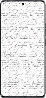 Силіконовий чехол Прописний шрифт  для Realme 14 PRO + - 4475u-3968 изображение 