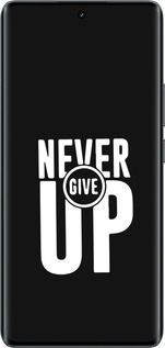 Силіконовий чехол Ніколи не здавайся для Realme 14 PRO + - 4572u-3968 изображение 