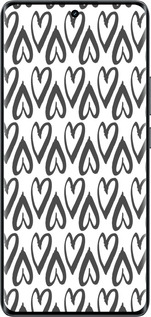 Силіконовий чехол Серця v2 для Realme 14 PRO + - 5497u-3968 изображение 