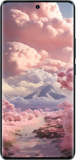 Силиконовый чехол Розовые облака для Realme 14 PRO + - 5660u-3968 изображение 