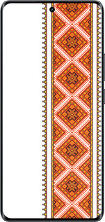 Силиконовый чехол Вышиванка 25 для Realme 14 PRO + - 593u-3968 изображение 