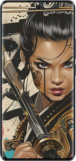 Силиконовый чехол Воительница ветров для Realme 14 PRO + - 6077u-3968 изображение 