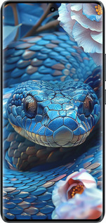 Силиконовый чехол Blue Snake для Realme 14 PRO + - 6079u-3968 изображение 