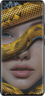 Силиконовый чехол Объятия змеи для Realme 14 PRO + - 6081u-3968 изображение 