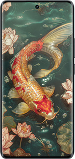 Силіконовий чехол Мелодія Лотоса для Realme 14 PRO + - 6106u-3968 изображение 