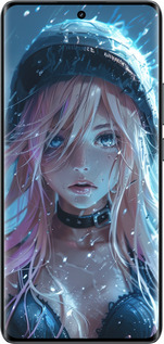 Силіконовий чехол Аніме-діва під дощем для Realme 14 PRO + - 6120u-3968 изображение 