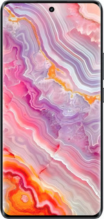 Силиконовый чехол Мрамор 2 для Realme 14 PRO + - 6307u-3968 изображение 