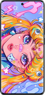 Силиконовый чехол Сейлор Мун 4 для Realme 14 PRO + - 6353u-3968 изображение 