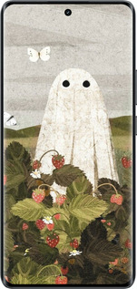 Силиконовый чехол Клубничные поля и привидения для Realme 14 PRO + - 6426u-3968 изображение 