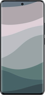 Силиконовый чехол С фиолетовым и бирюзовым ретро-стилем и волнами для Realme 14 PRO + - 6533u-3968 изображение 