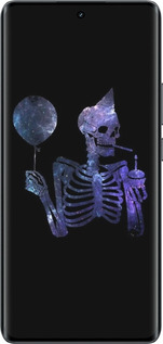 Силіконовий чехол Скелетне мистецтво для Realme 14 PRO + - 6536u-3968 изображение 