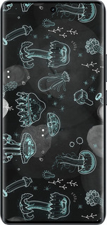 Силиконовый чехол Медузы для Realme 14 PRO + - 906u-3968 изображение 