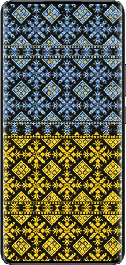 Силіконовий чехол Жовто-блакитна вишиванка для Realme 14 PRO + - 1169u-3968 изображение 