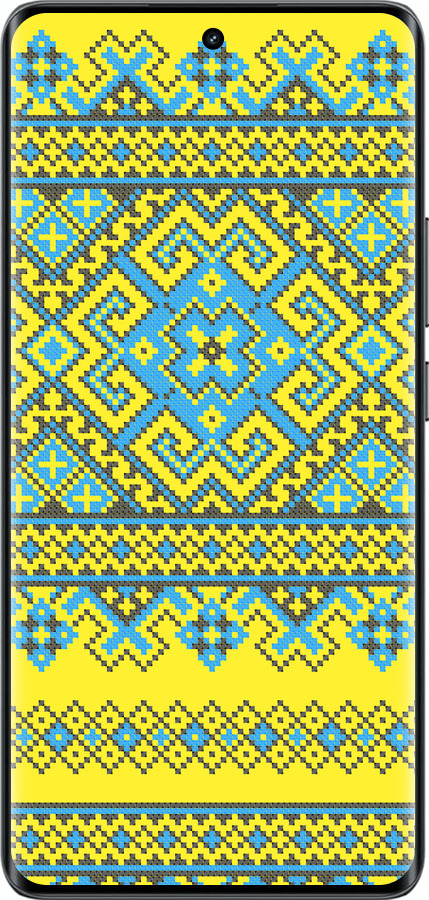 Силіконовий чехол Вишиванка 41 для Realme 14 PRO + - 1175u-3968 изображение 