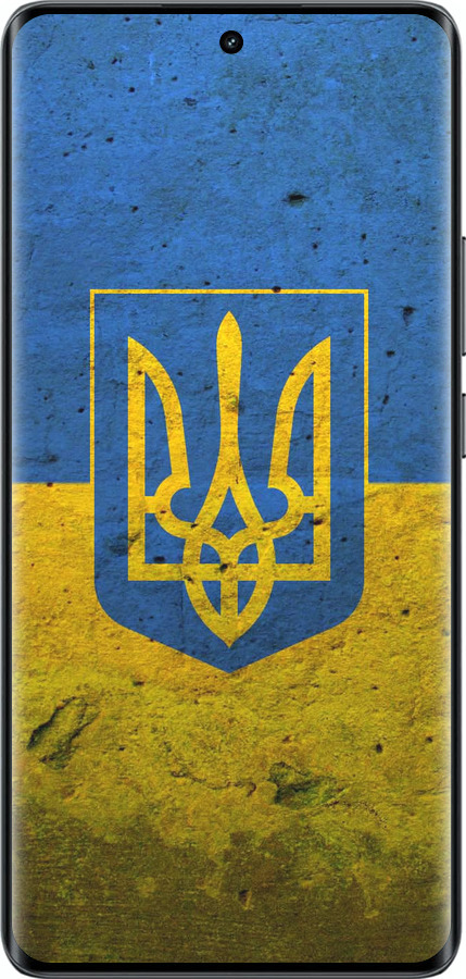 Силиконовый чехол Флаг и герб Украины 2 для Realme 14 PRO + - 378u-3968 изображение 