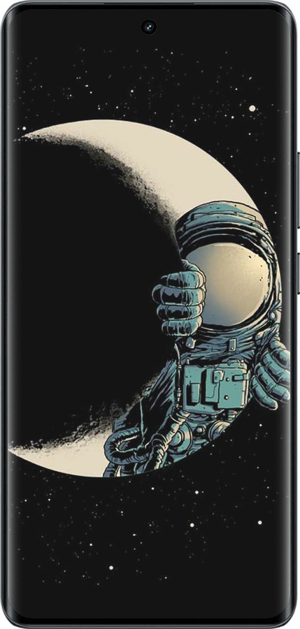 Силиконовый чехол Астронавт для Realme 14 PRO + - 4134u-3968 изображение 