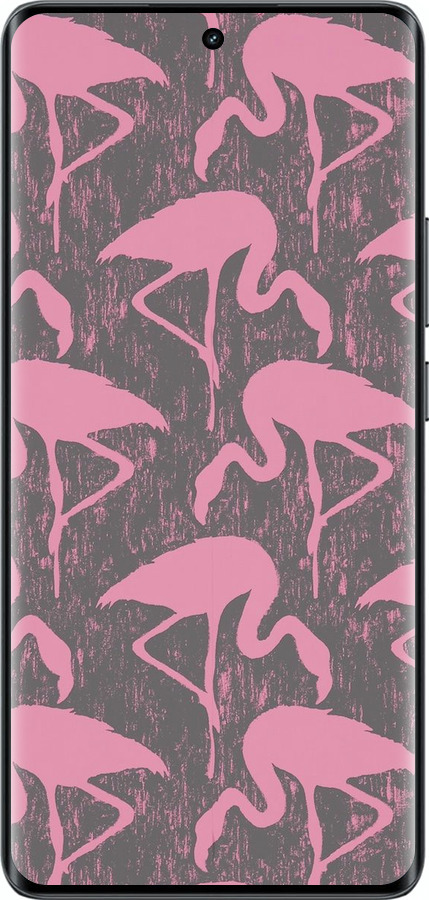 Силіконовий чехол Vintage-Flamingos для Realme 14 PRO + - 4171u-3968 изображение 
