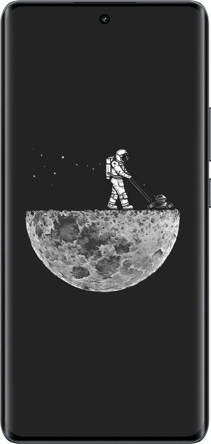 Силиконовый чехол Moon in dark для Realme 14 PRO + - 4176u-3968 изображение 