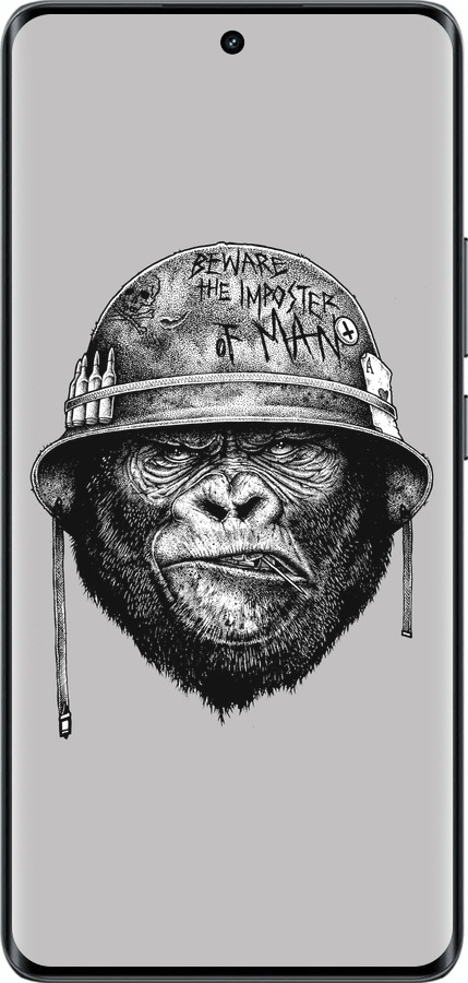 Силіконовий чехол military monkey для Realme 14 PRO + - 4177u-3968 изображение 