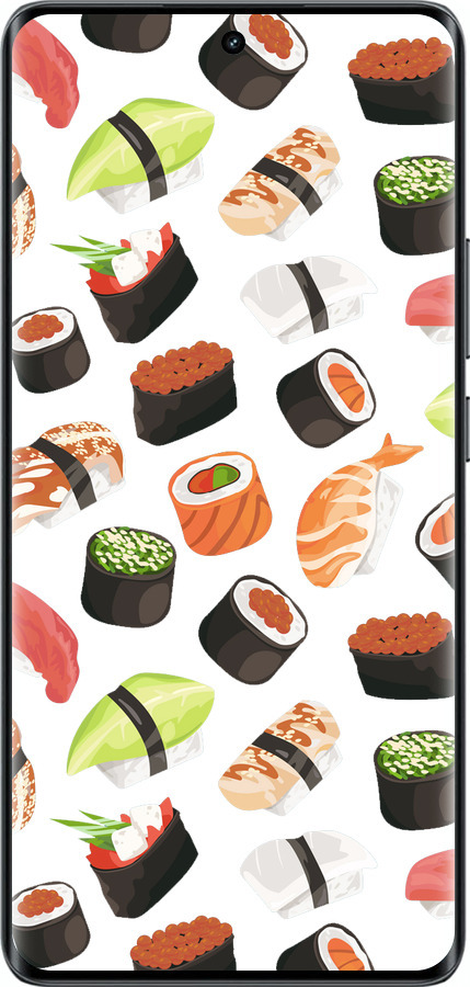 Силиконовый чехол Суши для Realme 14 PRO + - 4404u-3968 изображение 