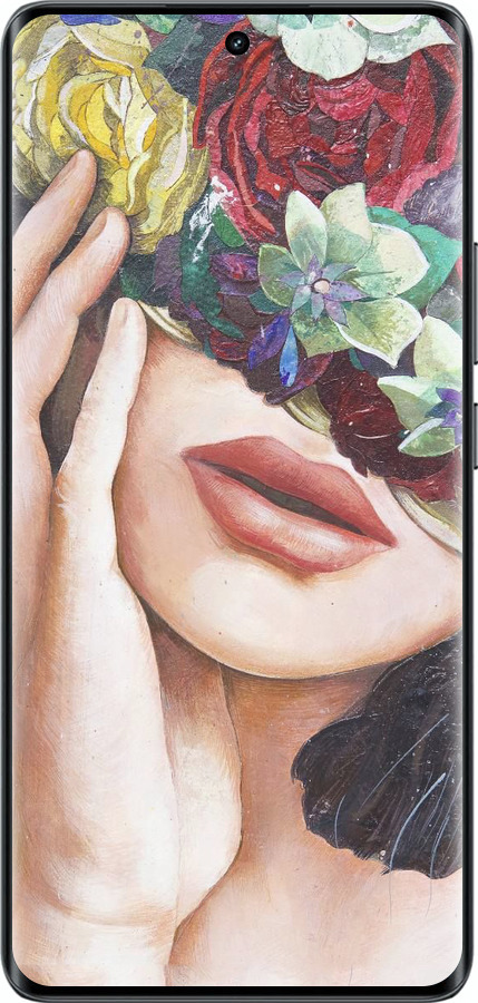 Силиконовый чехол Head Flower для Realme 14 PRO + - 4460u-3968 изображение 