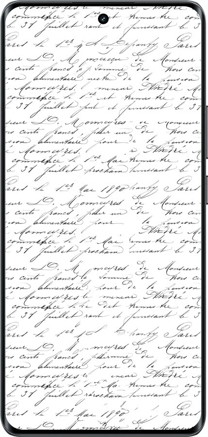 Силіконовий чехол Прописний шрифт  для Realme 14 PRO + - 4475u-3968 изображение 