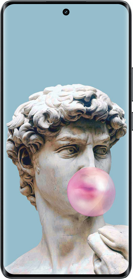 Силиконовый чехол Микеланджело для Realme 14 PRO + - 4500u-3968 изображение 