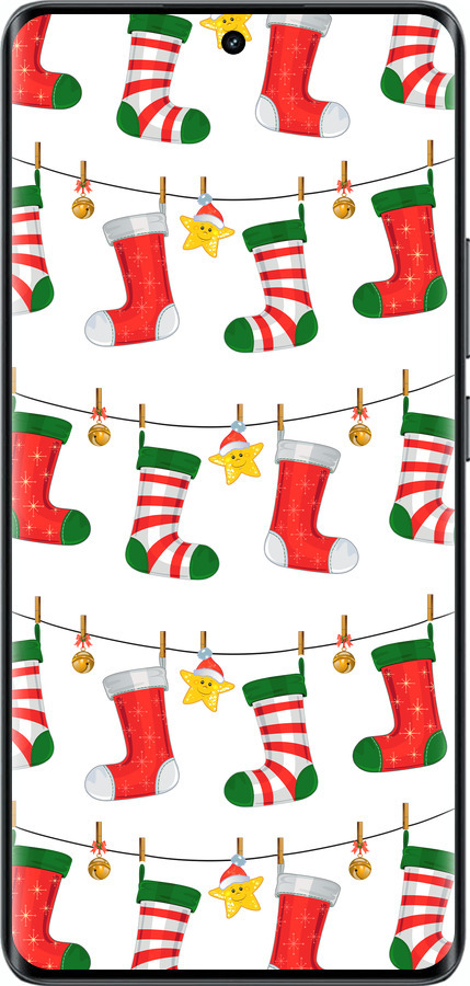 Силіконовий чехол Новорічний 9 для Realme 14 PRO + - 4622u-3968 изображение 