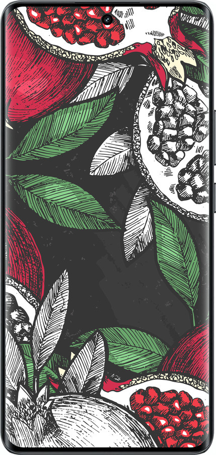 Силиконовый чехол Гранат для Realme 14 PRO + - 4692u-3968 изображение 