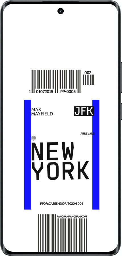 Силиконовый чехол New York для Realme 14 PRO + - 4861u-3968 изображение 