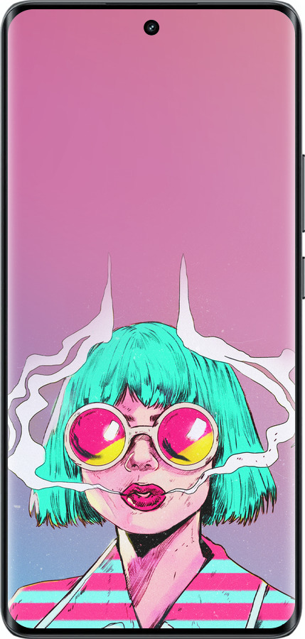 Силиконовый чехол Поп арт девушка для Realme 14 PRO + - 5378u-3968 изображение 