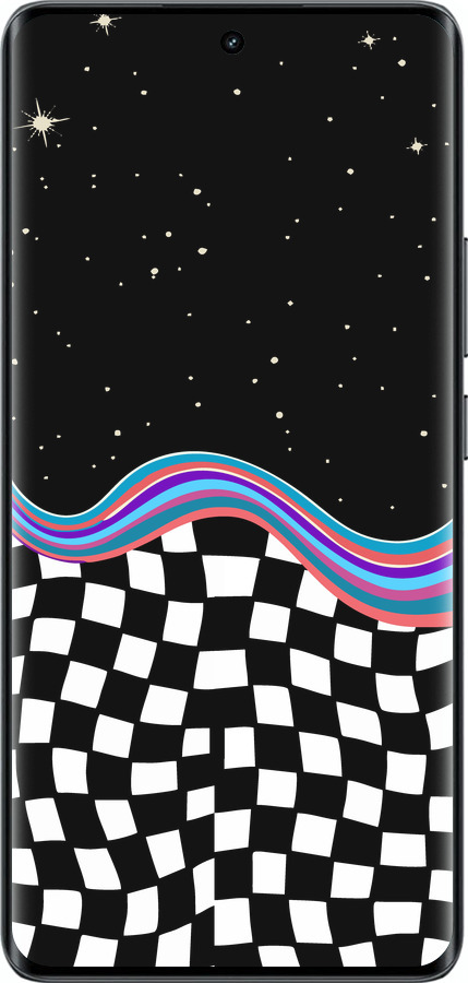 Силиконовый чехол Абстрактный космос для Realme 14 PRO + - 5512u-3968 изображение 