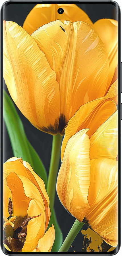Силиконовый чехол Желтые тюльпаны для Realme 14 PRO + - 5991u-3968 изображение 