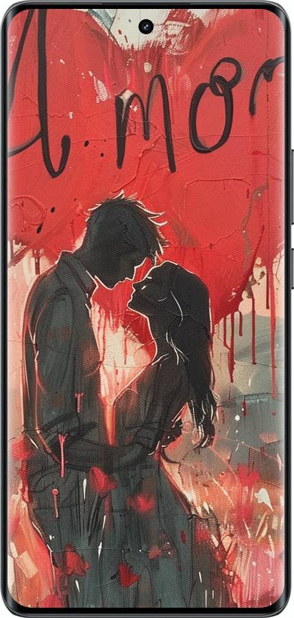 Силиконовый чехол Amore для Realme 14 PRO + - 6047u-3968 изображение 