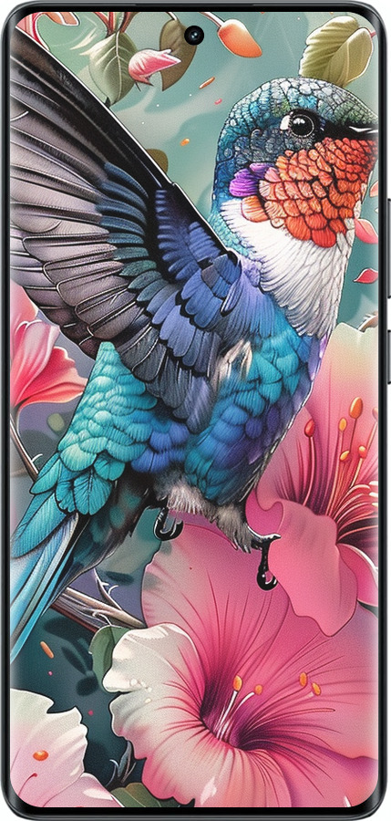 Силіконовий чехол Казкова колібрі для Realme 14 PRO + - 6051u-3968 изображение 