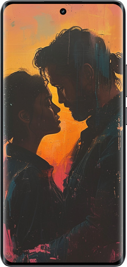 Силіконовий чехол Кохання на полотні для Realme 14 PRO + - 6067u-3968 изображение 