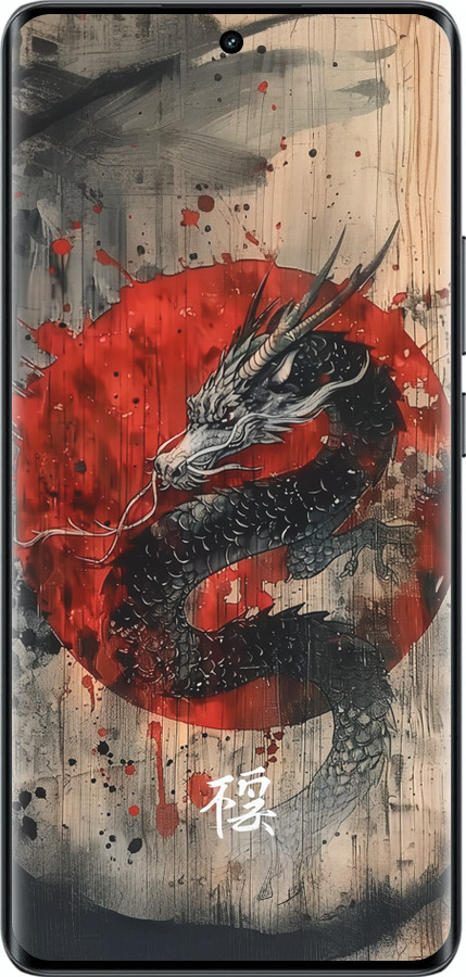 Силиконовый чехол Восточный дух для Realme 14 PRO + - 6100u-3968 изображение 
