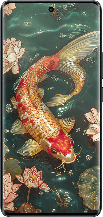 Силіконовий чехол Мелодія Лотоса для Realme 14 PRO + - 6106u-3968 изображение 