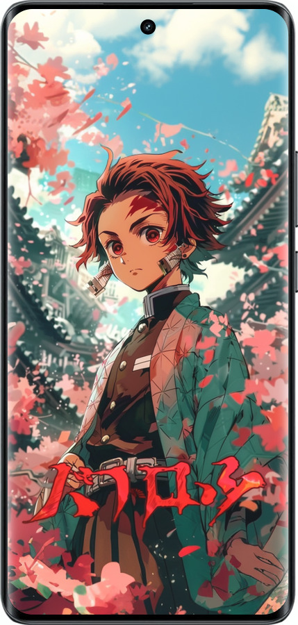 Силиконовый чехол Tanjiro Kamado для Realme 14 PRO + - 6132u-3968 изображение 