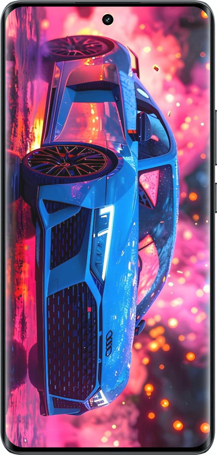 Силиконовый чехол Ауди для Realme 14 PRO + - 6286u-3968 изображение 