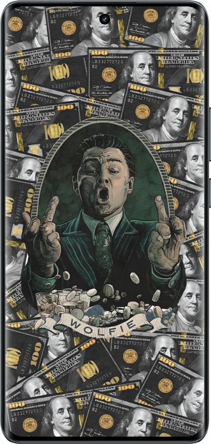 Силиконовый чехол Волк с валл стрит для Realme 14 PRO + - 6287u-3968 изображение 