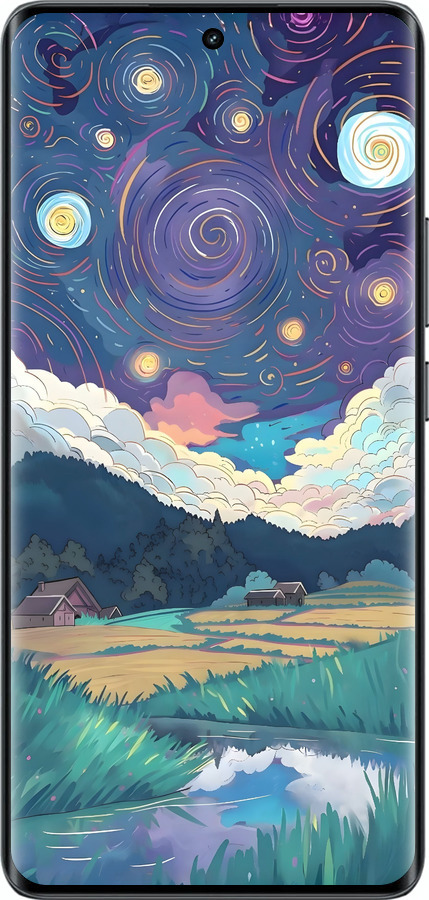 Силіконовий чехол Креативний арт для Realme 14 PRO + - 6322u-3968 изображение 
