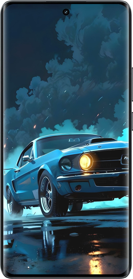 Силіконовий чехол Форд мустанг для Realme 14 PRO + - 6374u-3968 изображение 