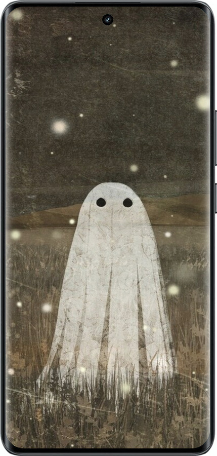 Силиконовый чехол Привидение и светлячки для Realme 14 PRO + - 6406u-3968 изображение 