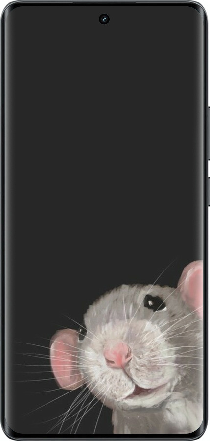 Силіконовий чехол The Peeking Rat для Realme 14 PRO + - 6442u-3968 изображение 