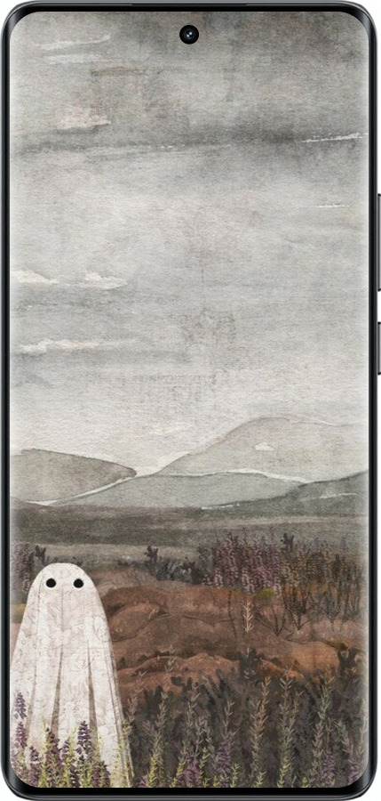 Силіконовий чехол Самотій привид на фоні гір для Realme 14 PRO + - 6486u-3968 изображение 